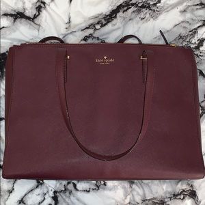 Kate Spade New York maroon bag